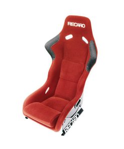 RECARO PROFI SP-G FIBREGLASS SEAT RED VELOUR STD FIA