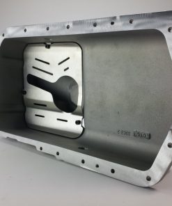 Alternative view of KS tuned H2b Oil Pan Baffle Kit