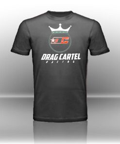 DRAG CARTEL DC CROWN LOGO SHIRT BLACK