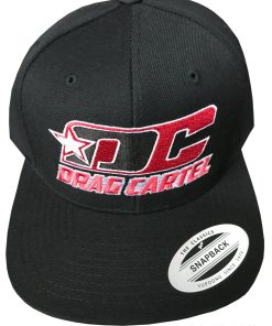 DRAG CARTEL DC LOGO BLACK SNAP BACK HAT