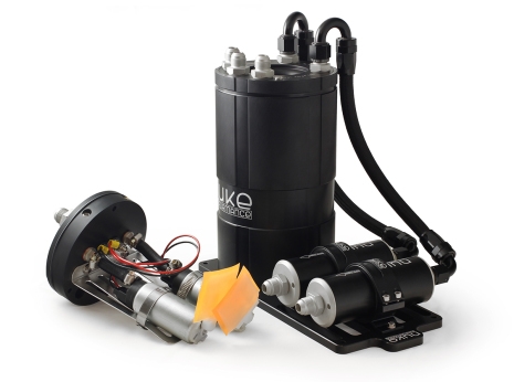 Nuke Performance Fuel Surge Tank 3.0 liter for single or dual internal fuel pumps - Image 2