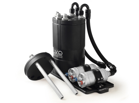 Nuke Performance Fuel Surge Tank 3.0 liter for external fuel pumps