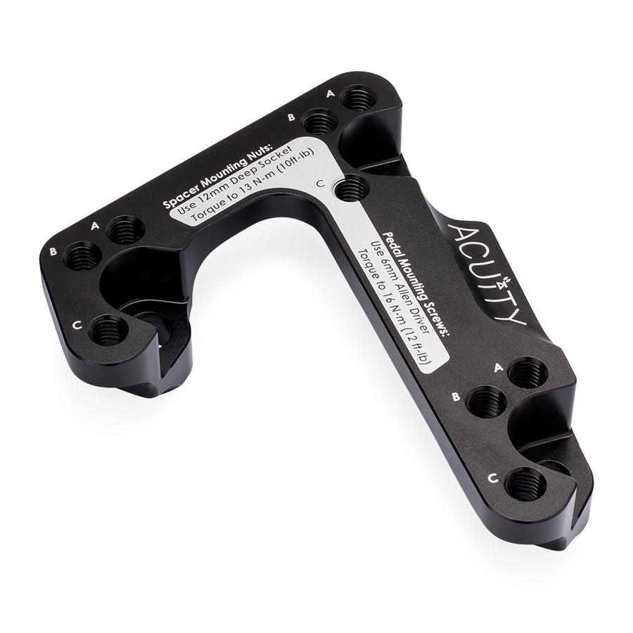 ACUITY THROTTLE PEDAL SPACER HONDA CIVIC TYPE R FK2 FK8 15+ LHD ONLY - Image 4