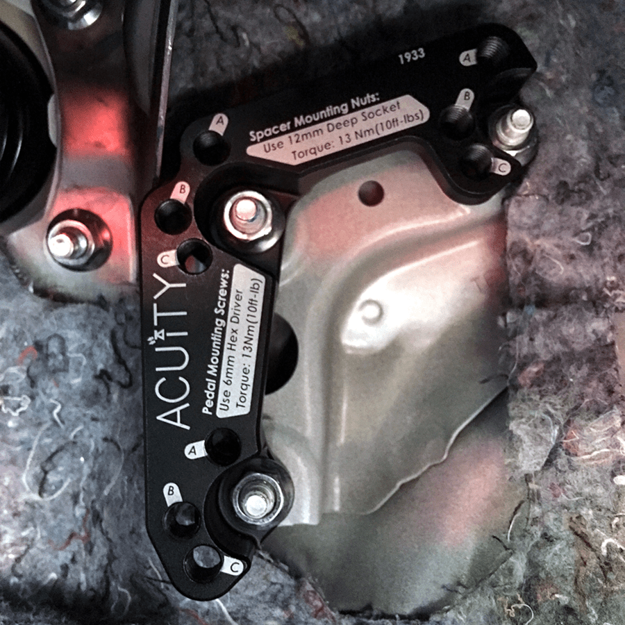 ACUITY THROTTLE PEDAL SPACER HONDA CIVIC TYPE R FK8 FK2 17+ RHD ONLY - Image 4