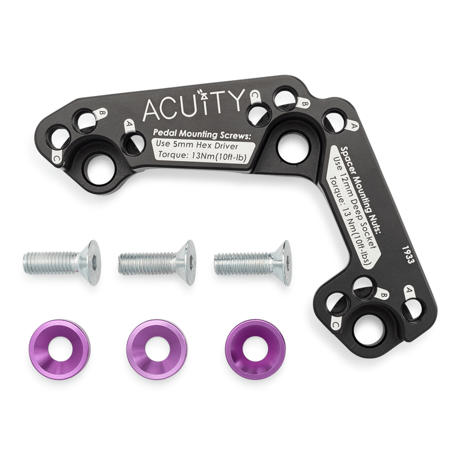 ACUITY THROTTLE PEDAL SPACER HONDA CIVIC TYPE R FK8 FK2 17+ RHD ONLY - Image 2