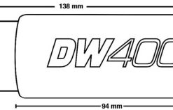 Alternative view of Deatschwerks DW400 in tank fuel pump