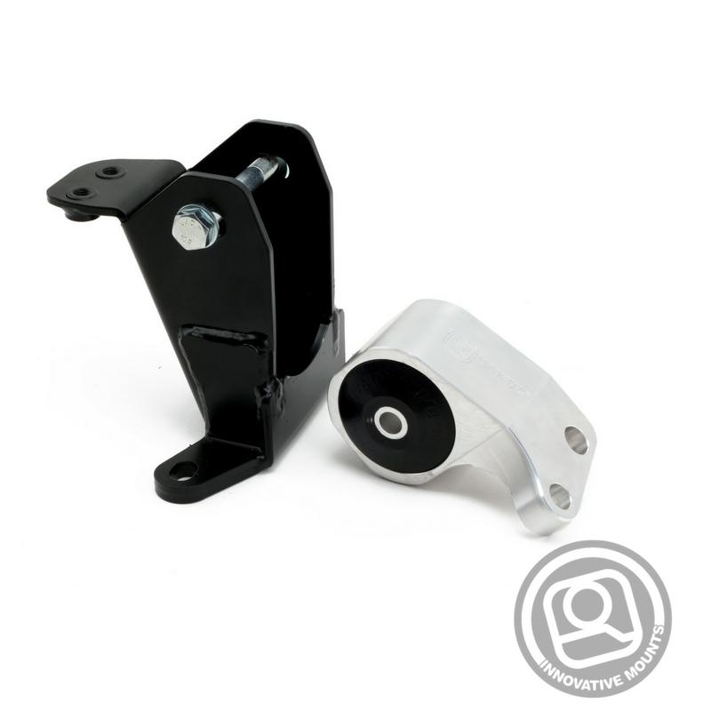 Innovative Mounts 06-11 Civic Si Replacement Billet Mount Kit (K-Series/Manual) - 75A (Black/250-400HP) - Image 2