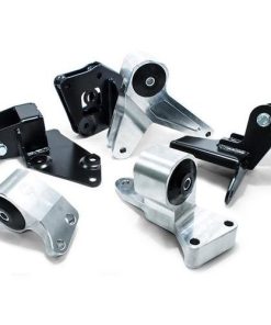 Innovative Mounts 96-00 Civic Billet Conversion Engine Mount Kit (K-Series/Manual) - 85A - (Grey/400-500HP)