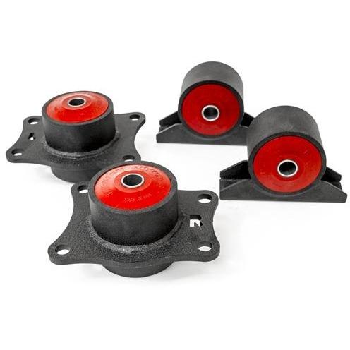 Innovative Mounts 00-09 S2000 Replacement Rear Differential Mount Kit (F-Series/Manual) - 85A - (Grey/400-500HP)