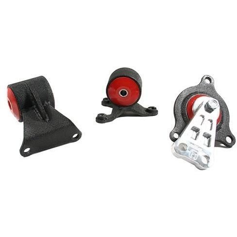 Innovative Mounts 02-06 Integra Replacement Mount Kit (K-Series/Base Automatic) - 95A - (Red/500+HP)