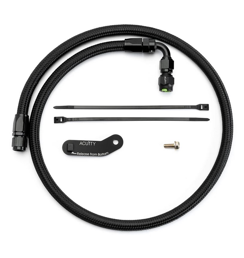 Acuity -6 AN Center-feed Fuel Line Honda Civic Type R EP3 FN2 Integra DC5