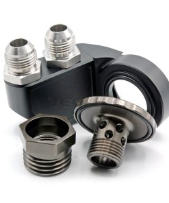 Level7 Performance Quick Vent Scavenger Oil Cap V2 Honda K/B Series - GREY