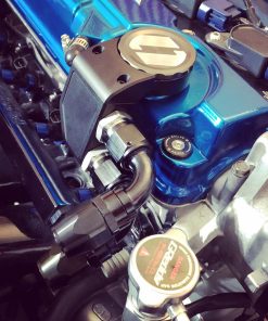Alternative view of Level7 Performance Quick Vent Scavenger Oil Cap V2 Honda K/B Series - GREY