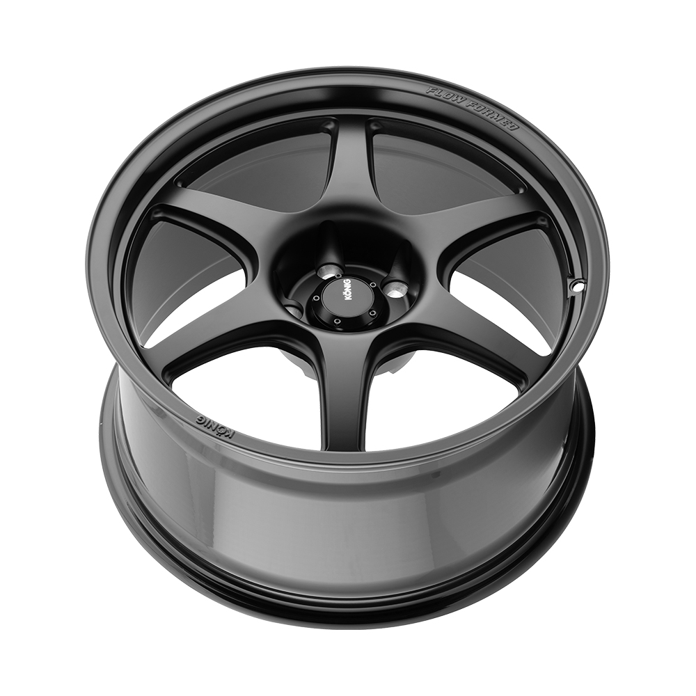 Konig Hexaform 15x8 - 4X100 - ET25 - MATTE BLACK - Image 3
