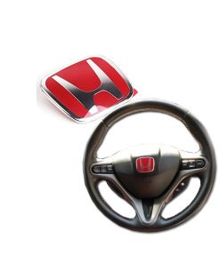 R style red steering wheel emblem badge Civic FN FK 07-11