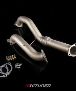 K-Tuned 3in Downpipe 300 Stainless Steel B-Stock 16+ Civic Turbo