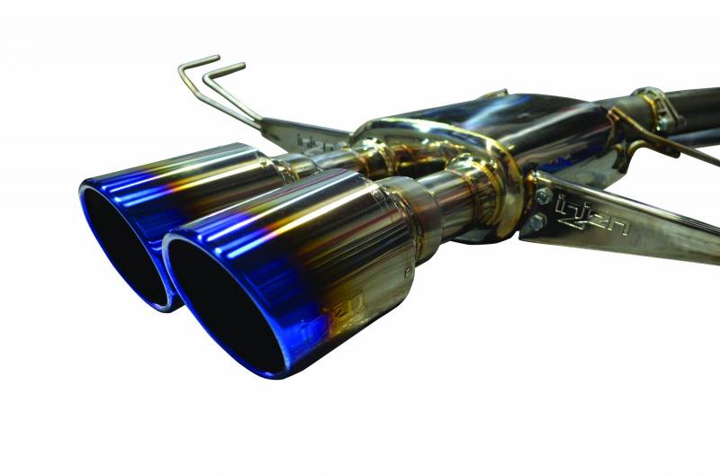 INJEN DUAL TI TIPS EXHAUST HONDA CIVIC TYPE R FK8 17+ - Image 2