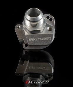 K-Tuned B/D Series Lower Thermostat Housing with 16AN and Hose End Fitting