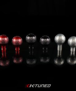 K-Tuned TR3 Shift Knob - Silver Tall 5 Speed