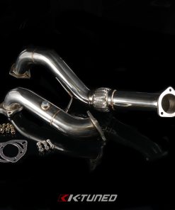 K-Tuned 3in Downpipe 304 Stainless Steel 16+ Civic Turbo