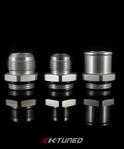 K-Tuned Silver 16AN to 12OR Adapter with O-Ring (Upper Coolant Housing)