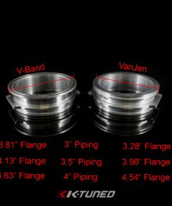 K-Tuned 3in VanJen Inlet for 72mm Throttle Body.