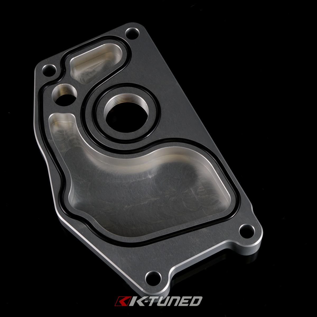K-Tuned K-Series Water Plate - Race Setup - New Plate with O-Ring and -16AN Port - Image 3