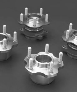 Hardrace 4-Lug to 5x114.3 Hub Conversion Kit - Nissan S13 / A31 (6391)