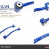 HARDRACE NISSAN SUNNY/SENTRA B13 '90-93 REAR TRAILING ARM (HARDEN RUBBER) - 2PCS/SET