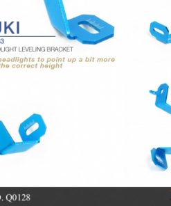 HARDRACE SUZUKI SWIFT '17- ZC33 REAR SIDE HEADLIGHT LEVELING BRACKET - 1PCS/SET