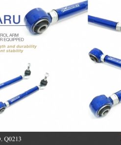 HARDRACE SUBARU IMPREZA '17- REAR TOE CONTROL ARM (HARDEN RUBBER) - 2PCS/SET