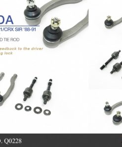 HARDRACE HONDA CIVIC SIR '88-91/CRX SIR '88-91 TIE ROD END KIT - 4PCS/SET INCLUDING HARD TIE ROD