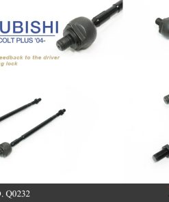 HARDRACE MITSUBISHI COLT '02-12 /COLT PLUS '04- HARD TIE ROD - 2PCS/SET