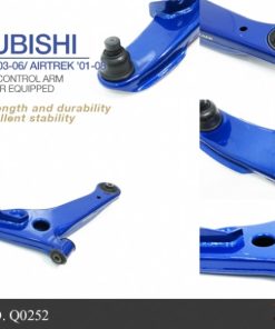 HARDRACE MITSUBISHI OUTLANDER '03-06/ AIRTREK '01-08 FRONT LOWER CONTROL ARM OE STYLE (HARDEN RUBBER) - 2PCS/SET