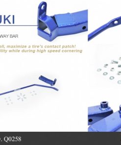 HARDRACE SUZUKI BALENO '15- REAR ADD-ON SWAY BAR - 17MM 3PCS/SET