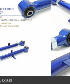 HARDRACE TOYOTA LAND CRUISER/ LEXUS LX '98-07 REAR UPPER CONTROL ARM (PILLOW BALL+HARDEN RUBBER) - 2PCS/SET