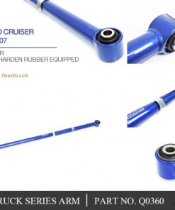 HARDRACE TOYOTA LAND CRUISER/ LEXUS LX '98-07 REAR TRACK BAR (PILLOW BALL+HARDEN RUBBER) - 1PCS/SET
