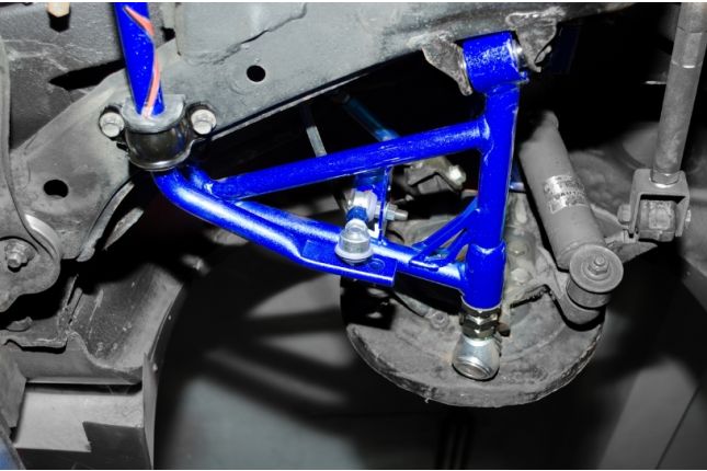 Hardrace Rear Lower Control Arms (Pillow Ball) - Nissan Silvia S14 / S15 / Skyline R33 / R34 (8638)