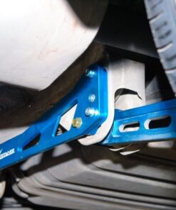 Alternative view of Hardrace Reinforced Sub-frame Brace (Blue) - Honda Civic EK / EJ / EM
