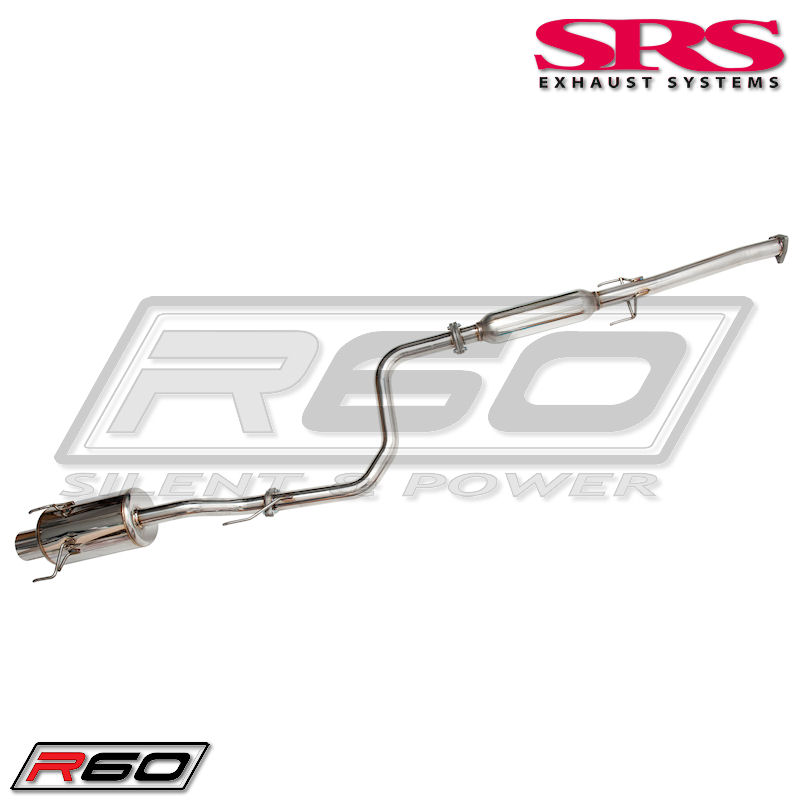 SRS R60 Catback Exhaust System TÜV - Honda Civic EG 3DR (CBS-CV923D-R60)
