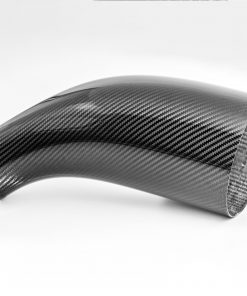 Alternative view of PracWorks Universal 3.25 to 6 inch Carbon Fibre Intake Filter Pipe