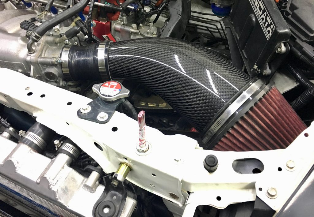 PracWorks Universal 3.25 to 6 inch Carbon Fibre Intake Filter Pipe ...