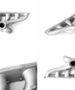 Alternative view of Artec Nissan RB V-Band Reverse Rotation Exhaust Manifold