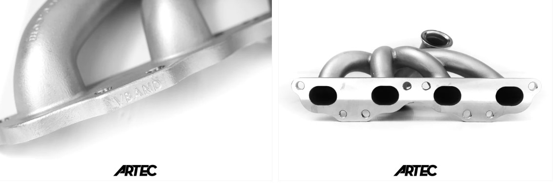 Artec Nissan SR20 V-Band Exhaust Manifold - Image 3