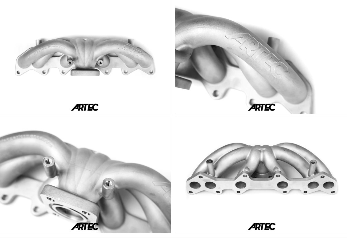 Artec Toyota 1JZ VVTi Direct Replacement Exhaust Manifold - Image 3
