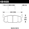 HB468D.492 - Hawk ER-1 Brake Pads; Rear