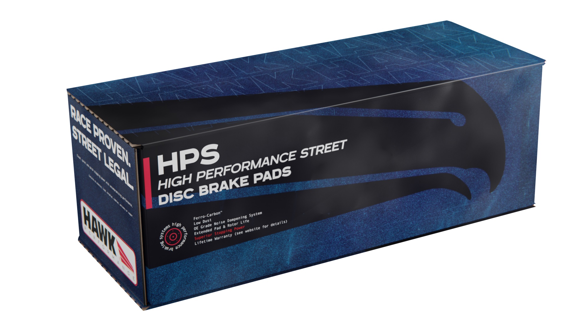 HB442F.496 - Hawk HPS Brake Pads; Rear - Image 5