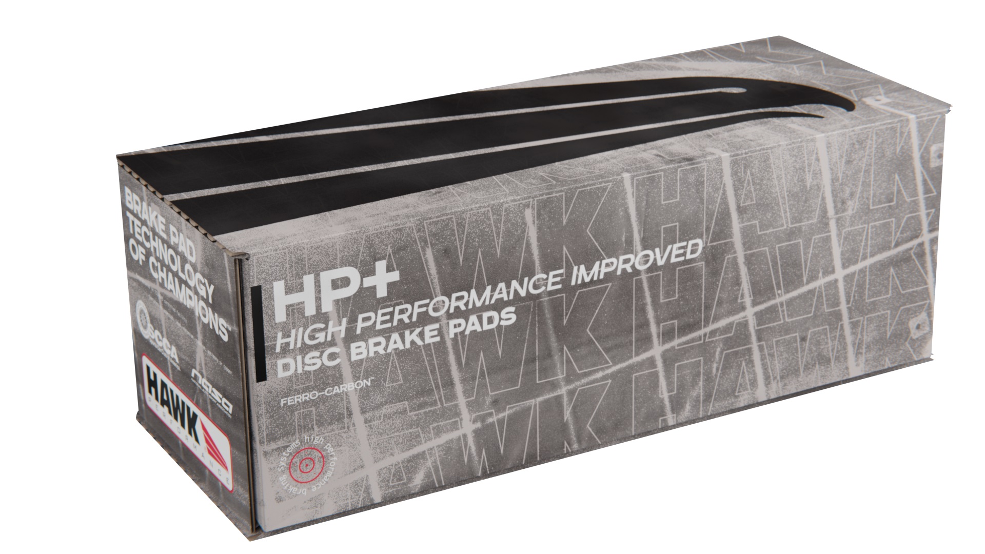 HB183N.660 - Hawk HP Plus Brake Pads; Rear - Image 5
