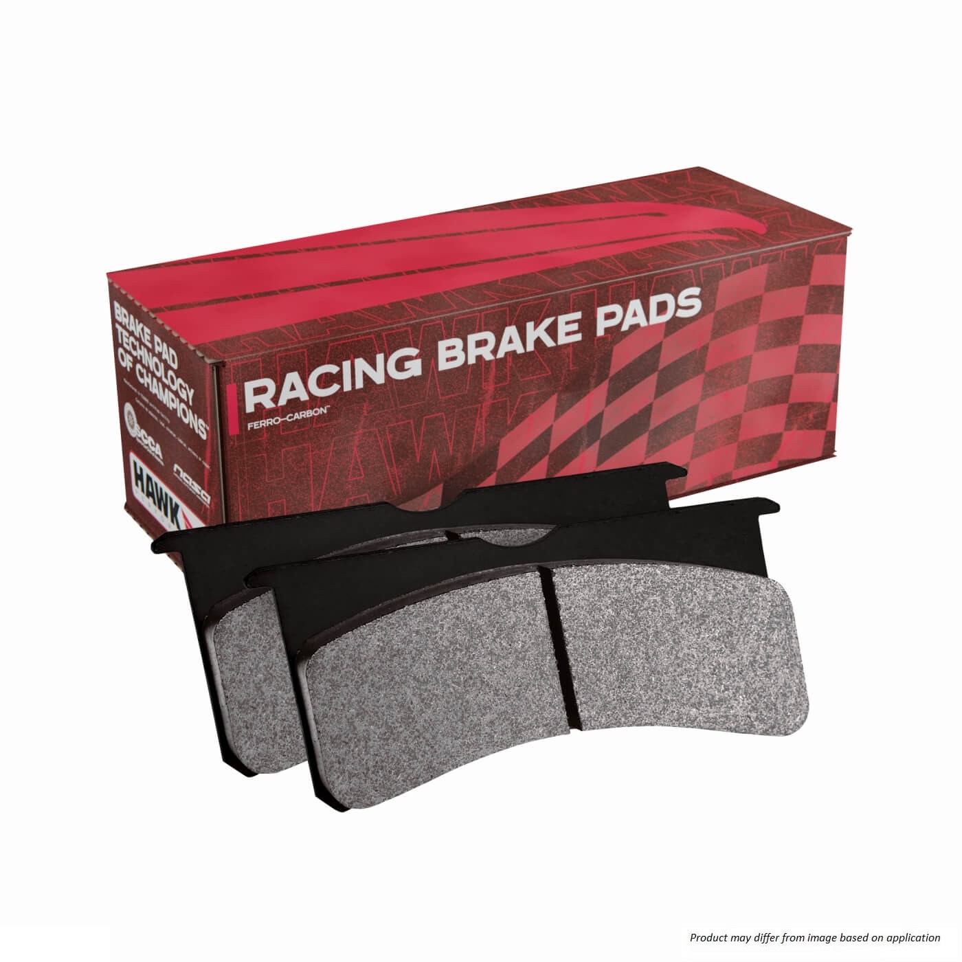HB604D.598 - Hawk ER-1 Brake Pads; Rear