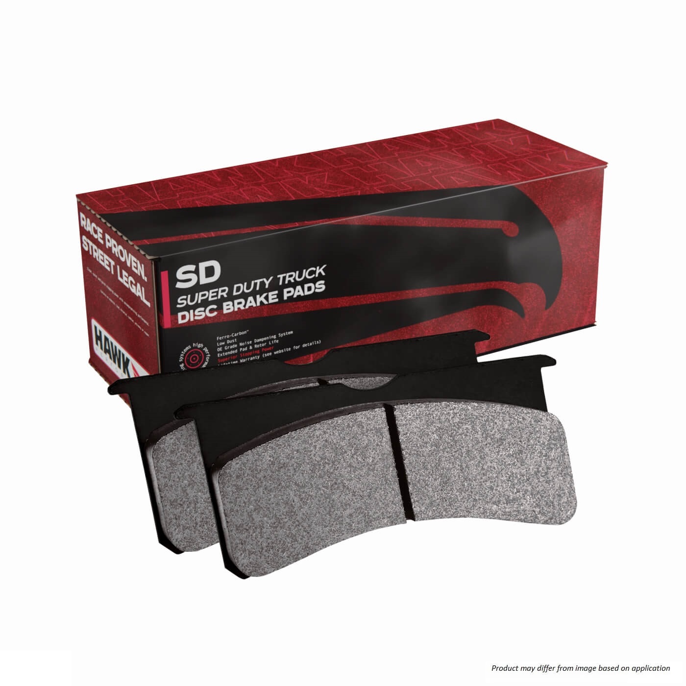 HB103P.590 - Hawk SuperDuty Brake Pads; Front